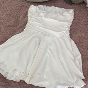 Amazon Women's White Mini Dress